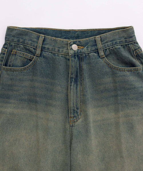 nui nullu（ヌイヌル）の「【nui nullu】ハイウエストヴィンテージワイドデニム（デニムパンツ・レディース・ブラック系/ブルー系/サックスブルー系/ブルー系2・L/M/S）」の22枚目の写真