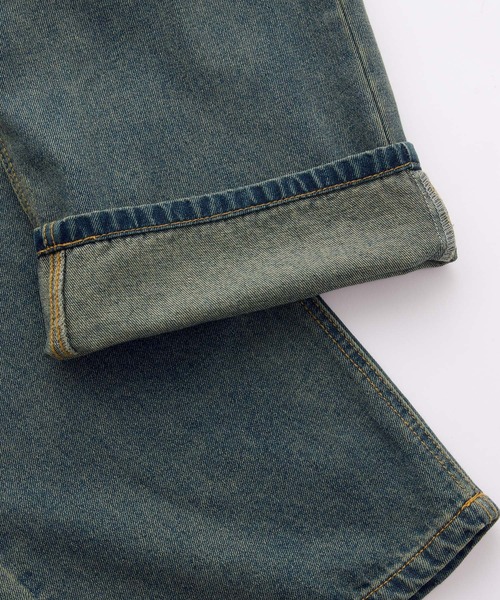 nui nullu（ヌイヌル）の「【nui nullu】ハイウエストヴィンテージワイドデニム（デニムパンツ・レディース・ブラック系/ブルー系/サックスブルー系/ブルー系2・L/M/S）」の9枚目の写真