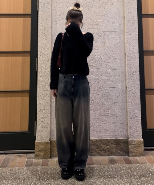 nui nullu（ヌイヌル）の「【nui nullu】ハイウエストヴィンテージ