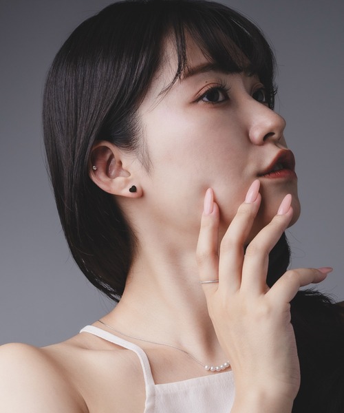 Os accessory(オズアクセサリー)の「【金属アレルギー対応】Os -オズ- ジルコニア ハート ピアスセット サージカルステンレス(ピアス(両耳用)・レディース・シルバー/ゴールド・FREE)」の16枚目の写真