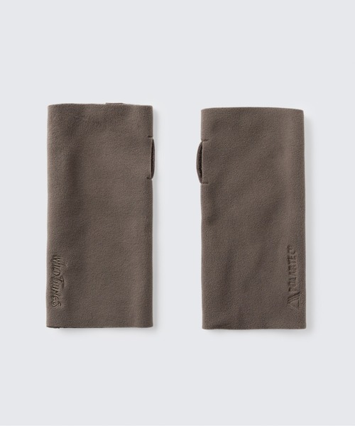WILD THINGS（ワイルドシングス）の「ポーラーテックフィンガーレスグローブPOLARTEC FINGERLESS GLOVES（手袋・メンズ・ブラック/ブラウン系その他/グリーン系その他・FREE）」の3枚目の写真