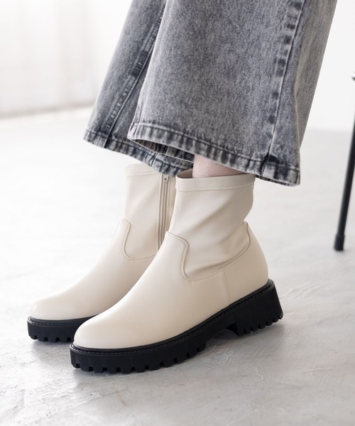 サマー♥ブーツ セール】ゼロかる厚底ブーツ 132390（ブーツ）｜LEPSIM（レプシィム