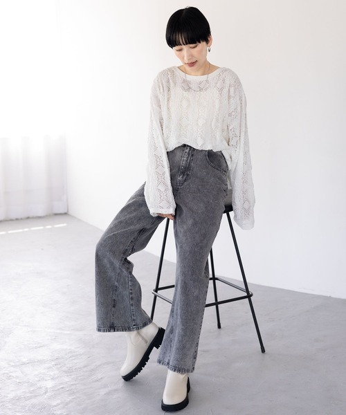 セール】ゼロかる厚底ブーツ 132390（ブーツ）｜LEPSIM（レプシィム