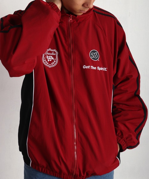 セール】76 ナイロントラックジャケット（ブルゾン）｜76（セブンティ