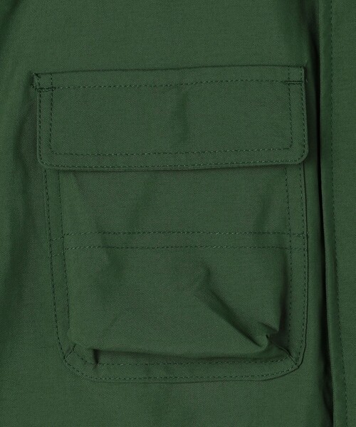 coen（コーエン）の「Chinook sport （チヌークスポーツ）× Parknik スタンドカラーベスト（ベスト・メンズ・ダークグリーン/ベージュ/ネイビー・M/L/XL）」の21枚目の写真