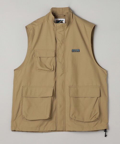 coen（コーエン）の「Chinook sport （チヌークスポーツ）× Parknik スタンドカラーベスト（ベスト・メンズ・ダークグリーン/ベージュ/ネイビー・M/L/XL）」の16枚目の写真