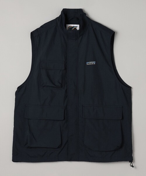 coen（コーエン）の「Chinook sport （チヌークスポーツ）× Parknik スタンドカラーベスト（ベスト・メンズ・ダークグリーン/ベージュ/ネイビー・M/L/XL）」の8枚目の写真