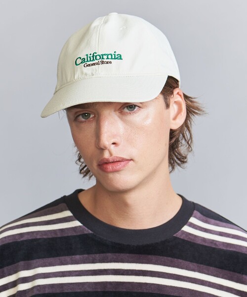 California General Store(California General Store)の「<CGS.> リサイクル ポリエステル 6パネル ロゴ キャップ(キャップ・メンズ・オフホワイト/ネイビー・FREE)」の3枚目の写真