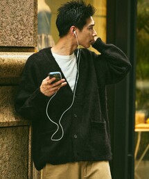 FREAK'S STORE | 限定展開 リラックスフィット シャギーニット ルーズカーディガン(カーディガン/ボレロ)