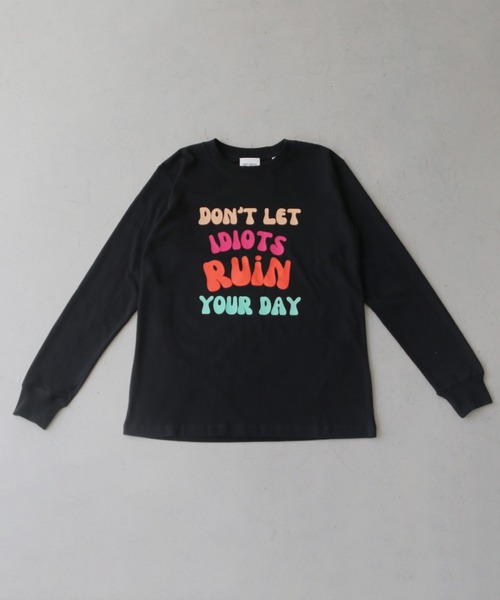 UNIT CHEST(ユニットチェスト)の「【UNIT CHEST】unique unisex long sleeve T-shirt/ユニークユニセックス ロンT OIF designer eggs コラボ ストリートデザイン by kaamani Senanayake(Tシャツ/カットソー・レディース・ブラック/ホワイト/杢グレー・S/L/M)」の21枚目の写真