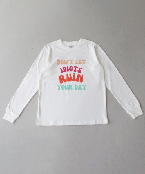 UNIT CHEST(ユニットチェスト)の「【UNIT CHEST】unique unisex long sleeve T-shirt/ユニークユニセックス ロンT OIF designer eggs コラボ ストリートデザイン by kaamani Senanayake(Tシャツ/カットソー・レディース・ブラック/ホワイト/杢グレー・S/L/M)」の20枚目の写真