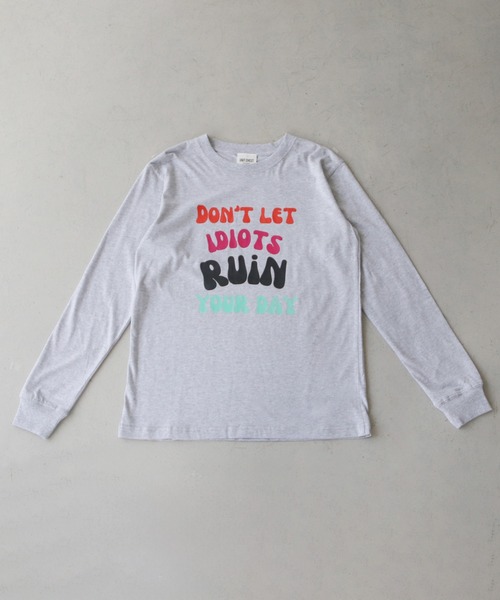 UNIT CHEST(ユニットチェスト)の「【UNIT CHEST】unique unisex long sleeve T-shirt/ユニークユニセックス ロンT OIF designer eggs コラボ ストリートデザイン by kaamani Senanayake(Tシャツ/カットソー・レディース・ブラック/ホワイト/杢グレー・S/L/M)」の22枚目の写真