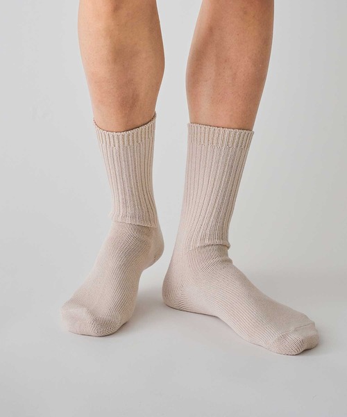 YUQRI(ユクリ)の「【YUQRI】Walky(ソックス/靴下・メンズ・ブラック系その他4/ホワイト/レッド系その他4/ネイビー系4/ブラック/グレー系その他4/グリーン系その他4/オリーブ/バーガンディー/ブラウン/ネイビー/ベージュ/カーキ/ワイン/ライトブルー・M/L/S)」の6枚目の写真