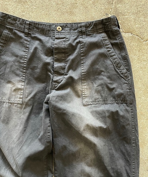 MandO（Auntie Rosa）（エムオー）の「【MandO】リップストップバギーベイカーパンツ/セットアップ可（その他パンツ・メンズ・ブラウン/ブラック・MEDIUM/LARGE/SMALL）」の4枚目の写真