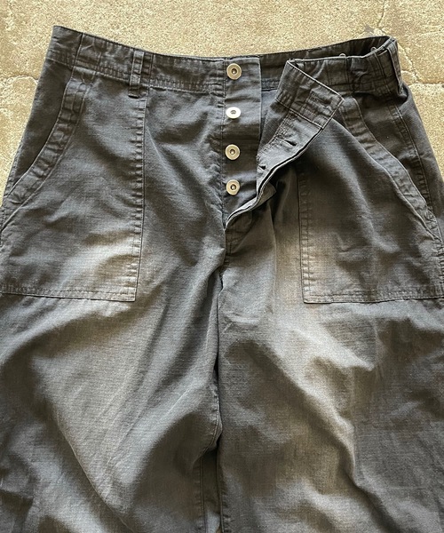 MandO（Auntie Rosa）（エムオー）の「【MandO】リップストップバギーベイカーパンツ/セットアップ可（その他パンツ・メンズ・ブラウン/ブラック・MEDIUM/LARGE/SMALL）」の5枚目の写真