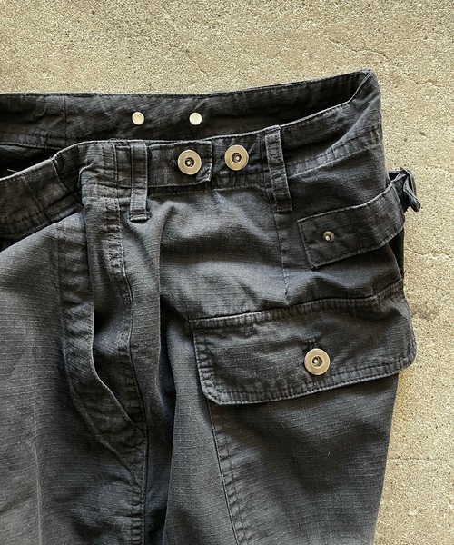 MandO（Auntie Rosa）（エムオー）の「【MandO】リップストップバギーベイカーパンツ/セットアップ可（その他パンツ・メンズ・ブラウン/ブラック・MEDIUM/LARGE/SMALL）」の6枚目の写真