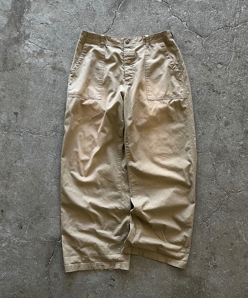 MandO（Auntie Rosa）（エムオー）の「【MandO】リップストップバギーベイカーパンツ/セットアップ可（その他パンツ・メンズ・ブラウン/ブラック・MEDIUM/LARGE/SMALL）」の9枚目の写真