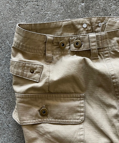 MandO（Auntie Rosa）（エムオー）の「【MandO】リップストップバギーベイカーパンツ/セットアップ可（その他パンツ・メンズ・ブラウン/ブラック・MEDIUM/LARGE/SMALL）」の12枚目の写真