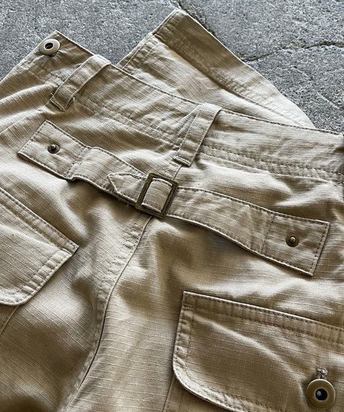 MandO（Auntie Rosa）（エムオー）の「【MandO】リップストップバギーベイカーパンツ/セットアップ可（その他パンツ・メンズ・ブラウン/ブラック・MEDIUM/LARGE/SMALL）」の14枚目の写真