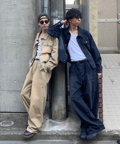 MandO（Auntie Rosa）（エムオー）の「【MandO】リップストップバギーベイカーパンツ/セットアップ可（その他パンツ・メンズ・ブラウン/ブラック・MEDIUM/LARGE/SMALL）」の18枚目の写真