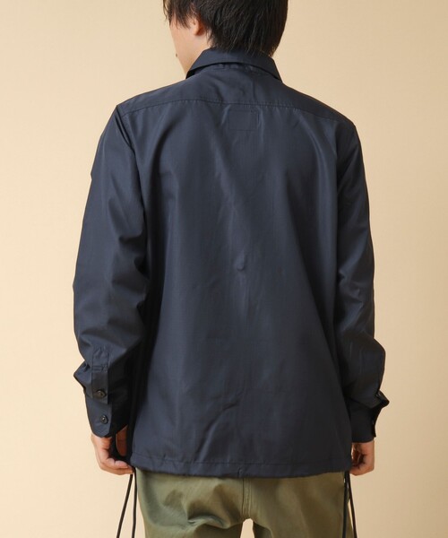 TAION（タイオン）の「【TAION/タイオン】ノンダウン ミリタリー ロングスリーブシャツ（シャツ/ブラウス・メンズ・オリーブ/カーキ/ブラック/ネイビー・M/L/XL）」の9枚目の写真