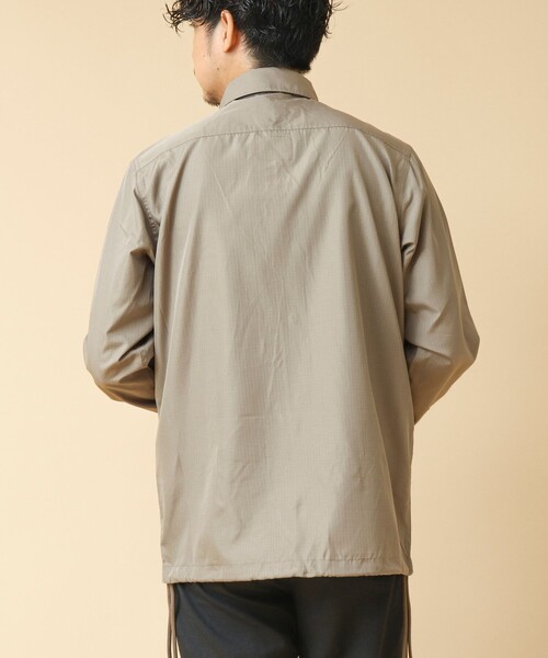 TAION（タイオン）の「【TAION/タイオン】ノンダウン ミリタリー ロングスリーブシャツ（シャツ/ブラウス・メンズ・オリーブ/カーキ/ブラック/ネイビー・M/L/XL）」の19枚目の写真