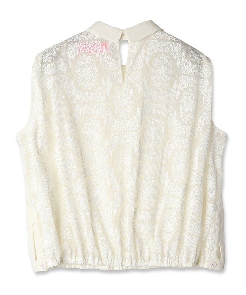 mintdesigns（ミントデザインズ）の「FROST FLOWER TOP / フロストフラワートップ（その他トップス・レディース・ホワイト/サックスブルー・2）」の10枚目の写真