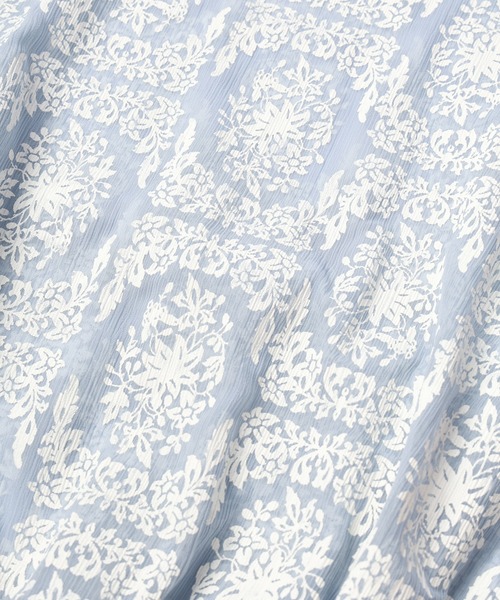 mintdesigns（ミントデザインズ）の「FROST FLOWER TOP / フロストフラワートップ（その他トップス・レディース・ホワイト/サックスブルー・2）」の12枚目の写真