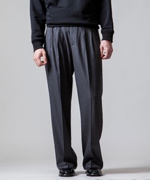 ZIP FIVE -White Line-（ジップファイブホワイトライン）の「【White Line】 ピンストライプ ワイド スラックス（スラックス）」