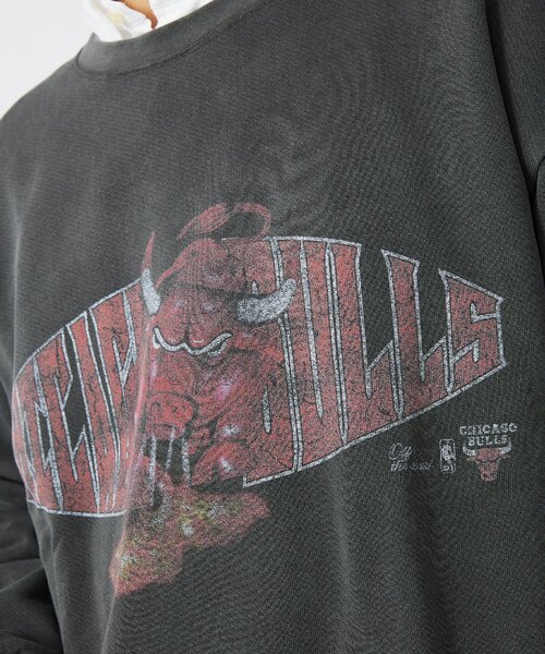 OFF THE COURT by NBA（オフザコートバイエヌビーエー）の「Off The Court by NBA / オフ・ザ・コート バイ NBA 別注 スウェット（スウェット・メンズ・オートミール/ネイビー/アイボリー/ブラック/ブラック系その他/オレンジ/グレー・LARGE/MEDIUM/SMALL）」の17枚目の写真