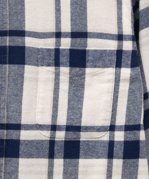 EDWIN(エドウィン)の「EDWIN アメカジチェックシャツ(シャツ/ブラウス・メンズ・ホワイト/レッド/グリーン/ネイビー・M/L/XL)」の13枚目の写真