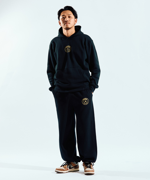 AIR JORDAN（エアジョーダン）の「【JORDAN × Paris Saint-Germain】 HBR FLC PANT（スウェットパンツ・メンズ・ブラック・SMALL/MEDIUM/LARGE/X-LARGE/XX-LARGE）」の3枚目の写真