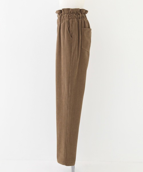 n'OrLABEL(ノアールレーベル)の「ストレッチコーデュロイテーパードパンツ(その他パンツ・レディース・モカ/ブラック・1/2)」の17枚目の写真