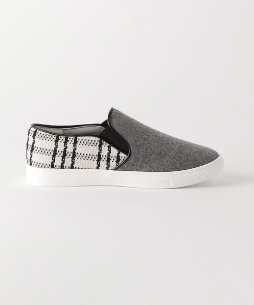 green label relaxing（グリーンレーベルリラクシング）の「TJ GLR スリッポン スニーカー / キッズ  17cm-21cm（スニーカー・キッズ・グレー/ブラック/その他1・19cm/21cm/17cm/20cm/18cm）」の8枚目の写真