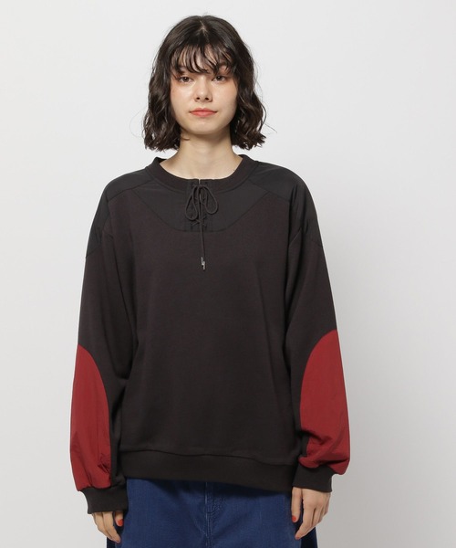 ナゴンスタンス アシンメトリー ドッキング プルオーバー 黒 nagonstans(ナゴンスタンス)｜ライトダンボール アシンメ