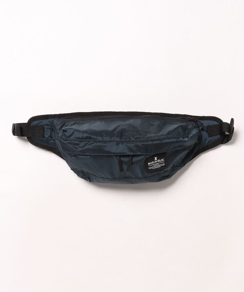 MAKAVELIC(マキャベリック)の「【62】【it】【MAKAVELIC】RICO SUPER LIGHT WAIST BAG(ボディバッグ/ウエストポーチ・レディース・ベージュ/ネイビー・FREE)」の13枚目の写真
