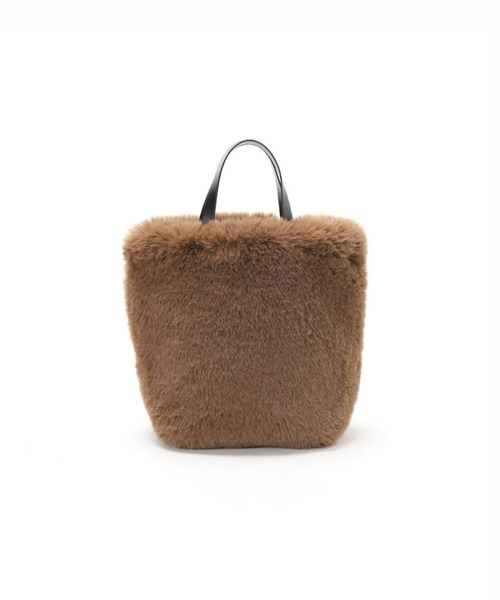 JOURNAL STANDARD relume（ジャーナルスタンダード　レリューム）の「《WEB限定追加2》RELUMEファーバッグ（ハンドバッグ・レディース・チャコールグレー/ベージュ・FREE）」の20枚目の写真