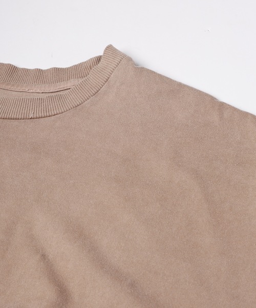 Dulcamara(ドゥルカマラ)の「ピグメントジャージーロールアップT(Tシャツ/カットソー・メンズ・ブラック/グリーン/ベージュ・0/1)」の19枚目の写真