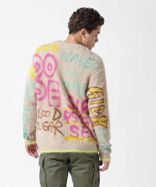 ROYAL FLASH(ロイヤルフラッシュ)の「Guernika/ゲルニカ/KNIT CARDIGAN(カーディガン/ボレロ・メンズ・ベージュ・F)」の3枚目の写真