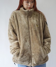 （What it isNt）ART BY MARKGONZALES | 《 当店別注・数量限定 》【 （What it isNt）ART BY MARKGONZALES / (ワットイットイズント) アートバイ マークゴンザレス 】 別注 シャギーボアスタンドカラーブルゾン(その他アウター)