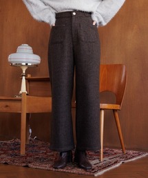 レディースのその他パンツ（ブラウン/茶色系・チェック柄