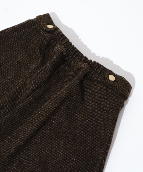 flower（フラワー）の「ファインチェックパンツ（その他パンツ・レディース・ベージュ/ブラウン・FREE）」の11枚目の写真