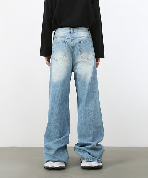 CORPUS TOKYO（コーパス トーキョー）の「ワイドレングスヴィンテージデニム（デニムパンツ・メンズ・ブルー/ブラック/ライトブルー/インディゴブルー/グレー・1/2/4/3）」の22枚目の写真