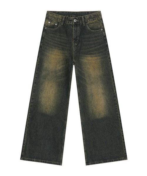 CORPUS TOKYO（コーパス トーキョー）の「ワイドレングスヴィンテージデニム（デニムパンツ・メンズ・ブルー/ブラック/ライトブルー/インディゴブルー/グレー・1/2/4/3）」の6枚目の写真