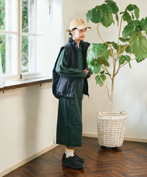 FREAK'S STORE(フリークスストア)の「ポロニットワンピース(ワンピース・レディース・グレー/グリーン/ネイビー・フリ-)」の20枚目の写真