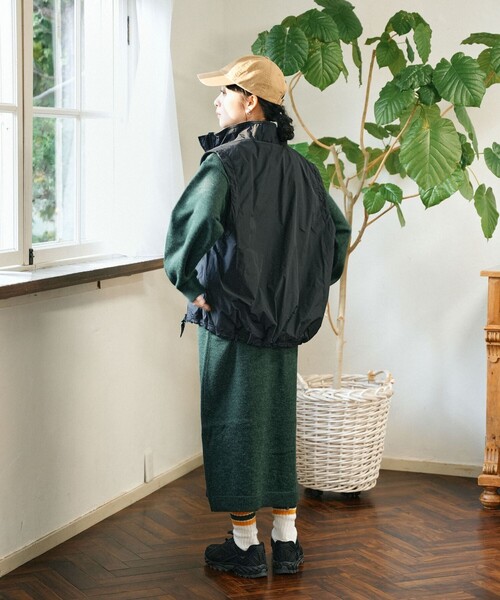 FREAK'S STORE(フリークスストア)の「ポロニットワンピース(ワンピース・レディース・グレー/グリーン/ネイビー・フリ-)」の21枚目の写真