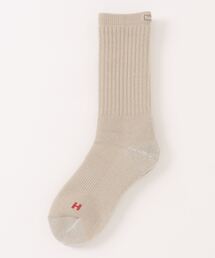 Healthknit（ヘルスニット）の「Healthknit（ヘルスニット）メリノウール無地ソックス/ハイソックス/靴下（ソックス/靴下・メンズ）」
