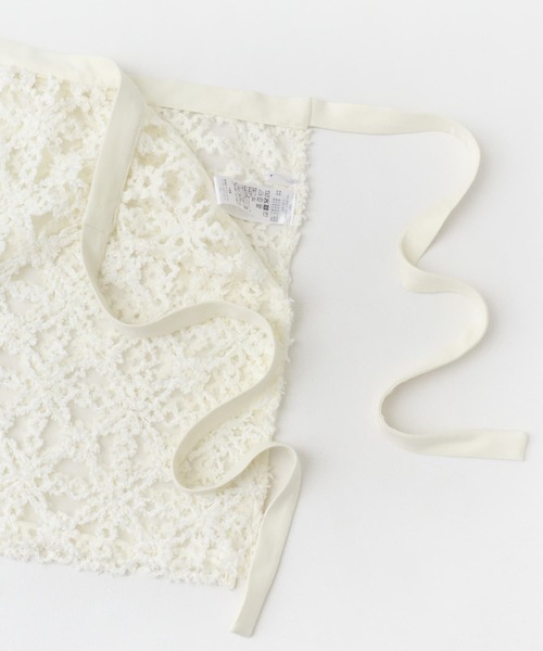 KBF（ケイビーエフ）の「レースラップスカート（スカート・レディース・ブラック/アイボリー・ONE）」の14枚目の写真