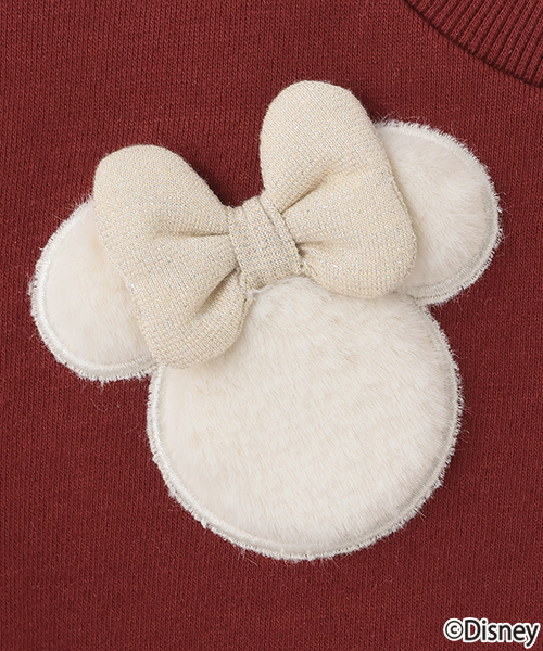 petit main（プティマイン）の「【Disney】ファーモチーフトレーナー（スウェット・キッズ・ライトピンク/ブルー/アイボリー/モカ/レッド/ホワイト系その他・120cm/110cm/130cm/100cm/90cm/80ｃｍ）」の10枚目の写真