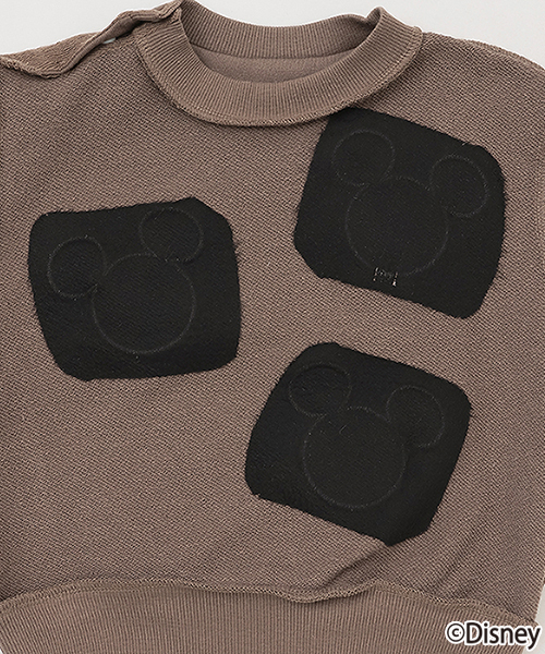 petit main（プティマイン）の「【Disney】ファーモチーフトレーナー（スウェット・キッズ・ライトピンク/ブルー/アイボリー/モカ/レッド/ホワイト系その他・120cm/110cm/130cm/100cm/90cm/80ｃｍ）」の11枚目の写真